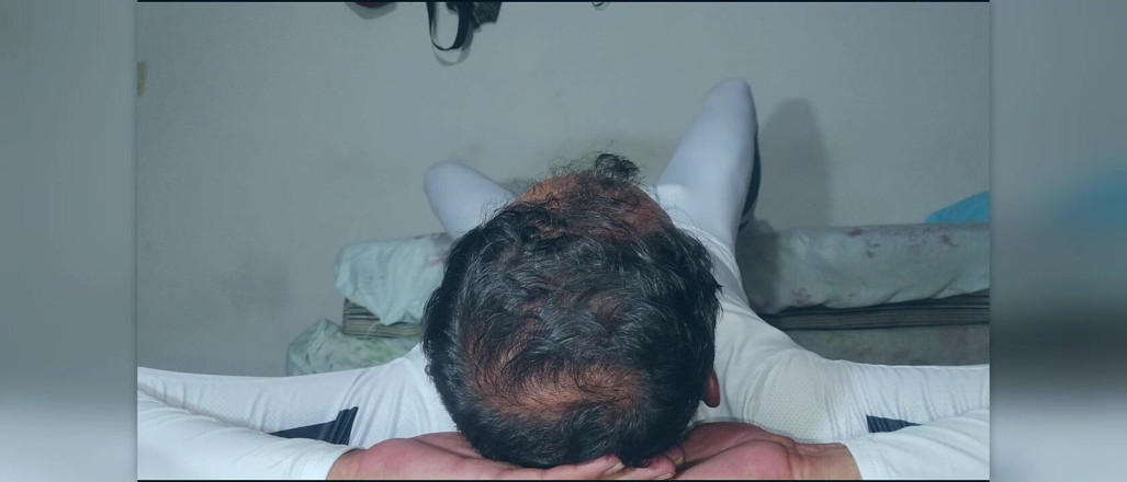 Stink HairyMale: Simple Exercise in White ( No Cum)