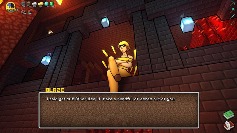 LoveSkySan69: Minecraft oficio cachondo - parte 36 chica blaze sexy cachonda !! Por Loveskysanhentai