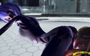 GameslooperSex: Rei Ayanami and Asuka Langley - 3D Animation