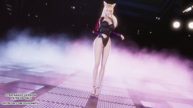 3D-Hentai Games: [mmd] T-ara - Day by Day Ahri Sexy Striptease League of...