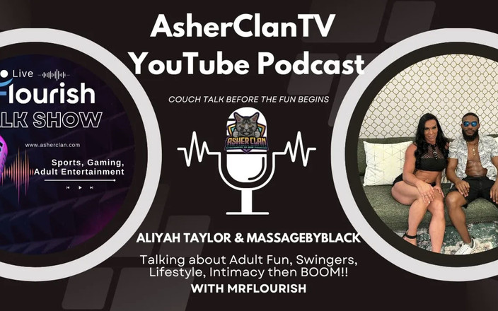 Mr Flourish Live: プレゲーム:フィットネストレーナーのアリヤ・テイラーとマッサージ by black Asherclan Asherclantv Justchatting