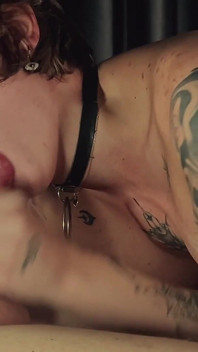 Brazilian Submissive Trans Deep Throat Blow Job