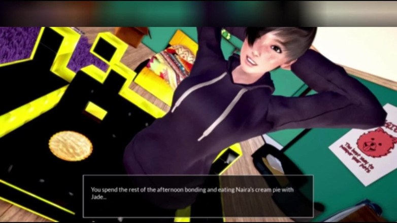 3DXXXTEEN2 Cartoon: Джейд насолоджується своїм першим кремовим пирогом, 3d порно мультиплікаційним сексом