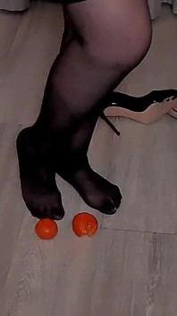 Tangerines Under My Feet. and Your Fantasies in My Hands.