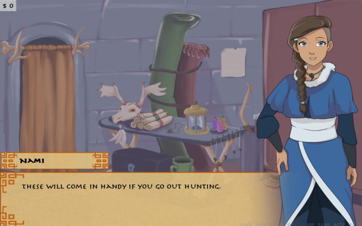 Cartoon Play: Four elements trainer part 2 (Book 1 water) (Slave route)