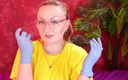 Arya Grander: Vidéo ASMR avec des gants nitrile médicaux (Arya Grander)