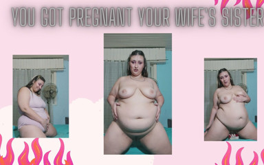 Aslaug BBW: Getting pregnant your Stepsister in law