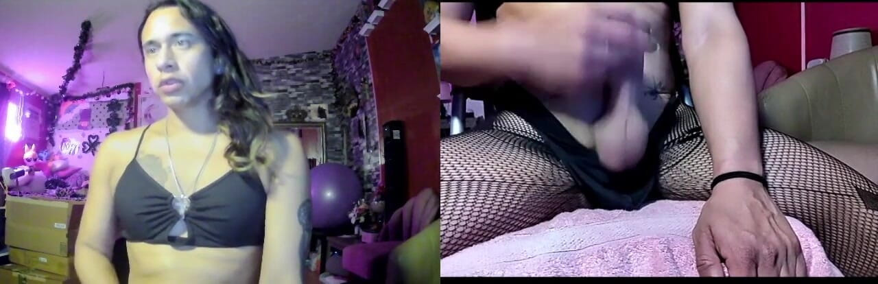 TSJade95: Gozando na cam de duelo