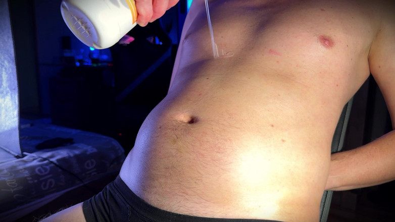 Navel fans: Djupt tryck &amp; magbildande spel