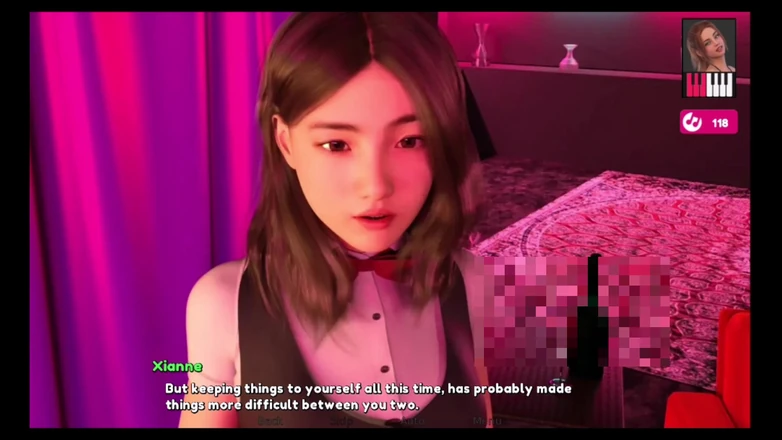 Johannes Gaming: Melody #21: Melody went to dinner with Arnold and Xianne.
