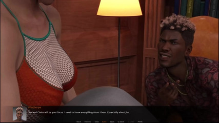 Johannes Gaming: 행복한 결혼 #5 - 사무실에서 즐거운 클레어와 브리짓... H 짐과 랜돌프... 줄리엣과 클레어를 따먹는 윈소프.