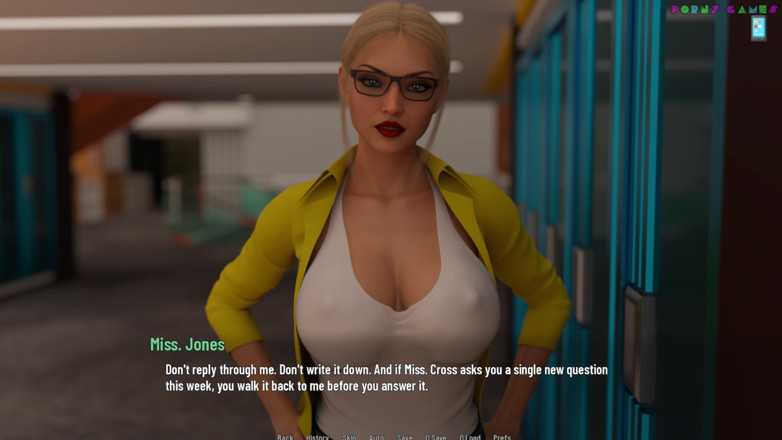 Porny Games: University Days by Greebo - New Video with the Blonde Cutie,...