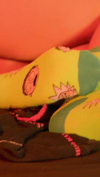 Just Imagining Your Tongue Running up and Down of My Soft Feet