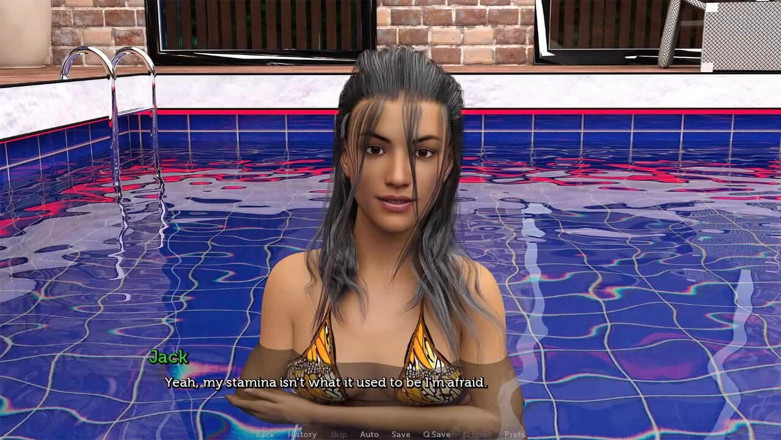 Dirty GamesXxX: Acting lessons: hot bikini private party at the pool-Ep16