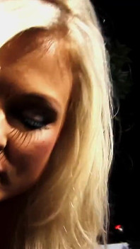 Blonde Stripper with Big Boobs and Fishnets Sucks and Fucks