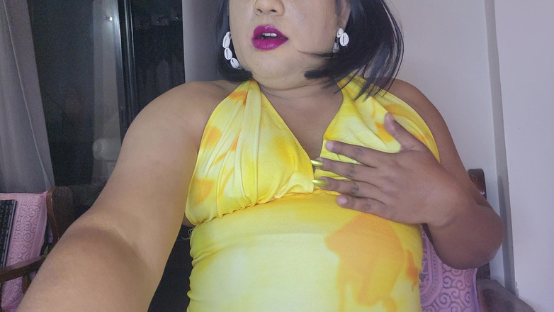 Indiansissychubby: Be a Good Boy Swallow My Dick and Eat My...