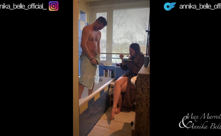Max and Annika: Shower with Me Pt. 2 - Exclusive Private Footage