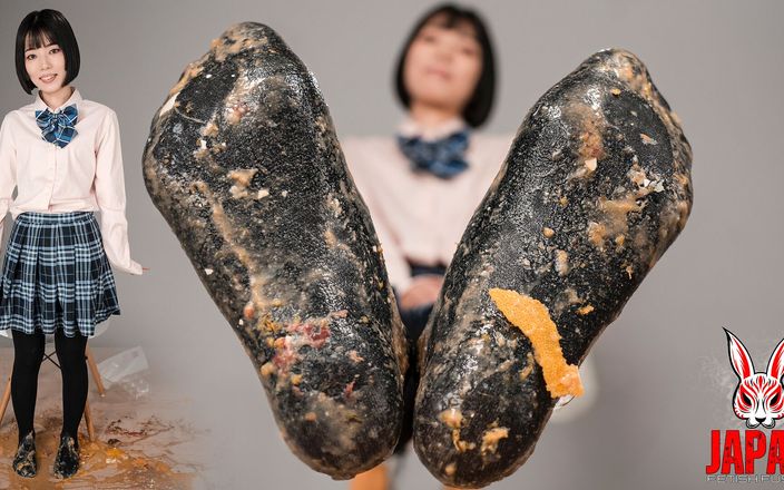 Japan Fetish Fusion: Food Crush Fantasy: Experiência de Estudante de Tsubame Amai