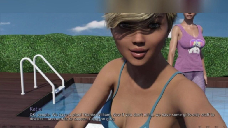 3DXXXTEEN2 Cartoon: Debbie prefers biology to chemistry. 3D porn cartoon sex