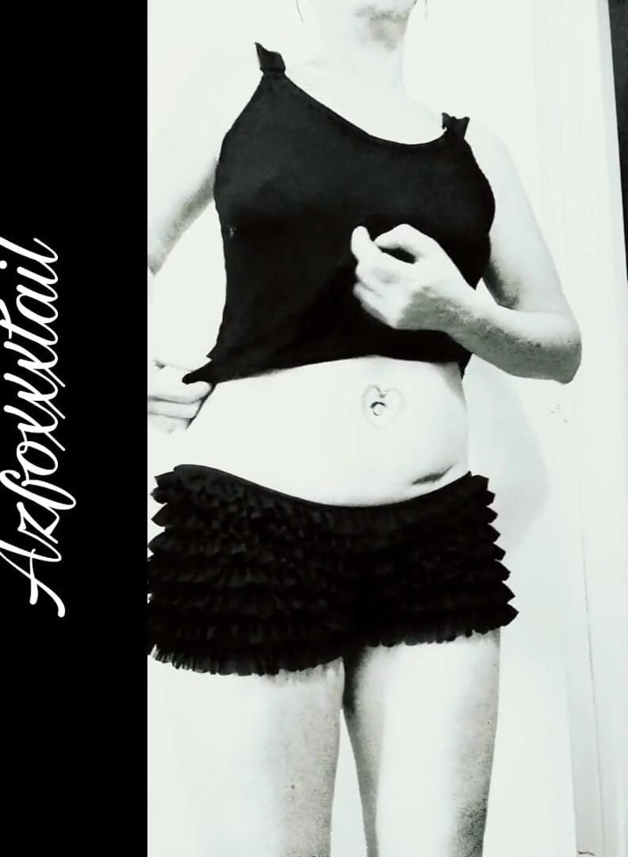 AzFoxxxTailPhelicia: Strip 2 - Fluffypanty