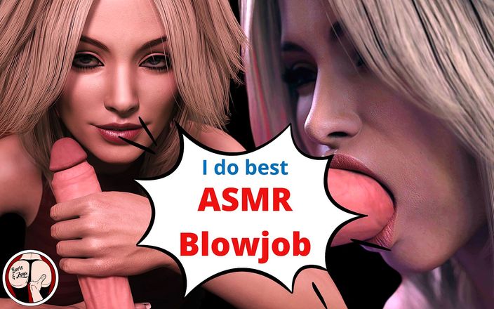 Borzoa: You won&amp;#039;t last 30 seconds. Super ASMR blowjob of Collefe blonde...