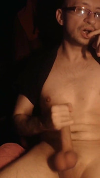 Very Horny Straight Guy with Big Cock in Webcam Show