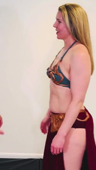Princess Leia Lifts and Carries Sinthia Bee