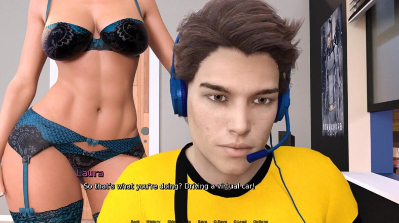 XXX Games Bunk: Laura lujuriosa secreto - juego de roles - Laura sin saberlo se...