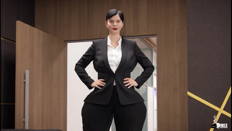 Dukes Hardcore Honeys: Black Boss Invites His Big Butt Lesbian Employee to His...