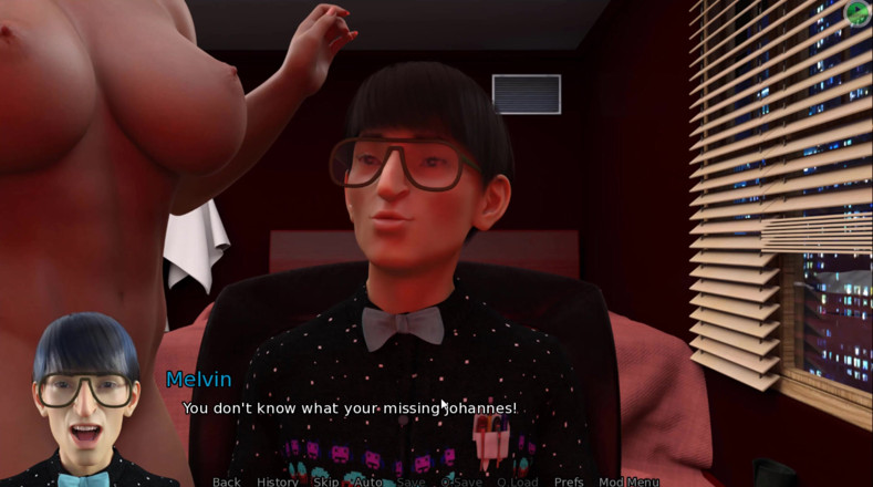 Johannes Gaming: Sexbot - den 1 - získání jejího nastavení a připravení