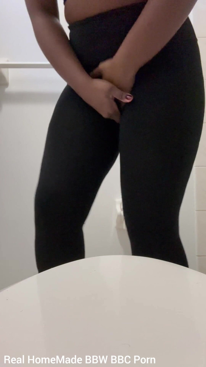 Super sexy ebony cuties: Doing as I Being Told Holding My Wee All Day...
