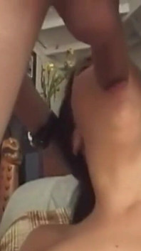 Skinny Brunette Babe Stretched Wide by Throbbing Cock in Hardcore Pound