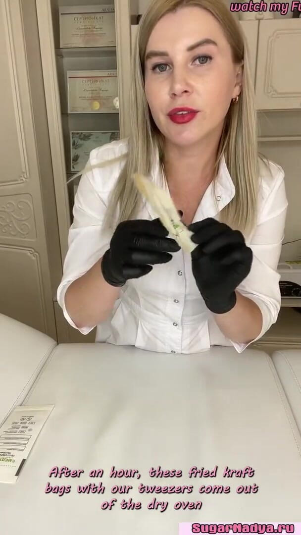 SugarNadya: The process of disinfecting work tools by SugarNadya