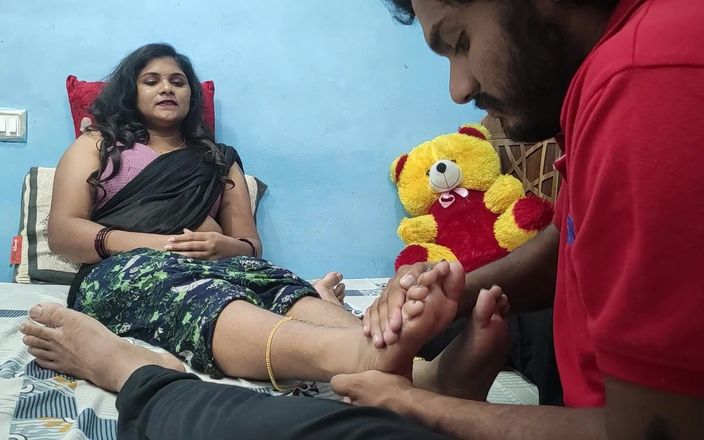 Vaigavarun Feet romance: Masáž nohou
