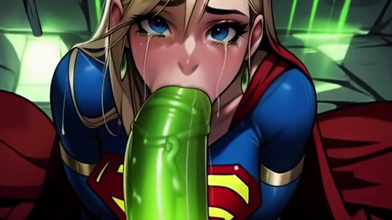 Spicy Toons: Supergirl znów zostaje gangbangowana