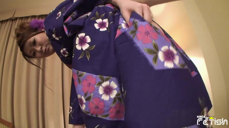 Pure Japanese adult video ( JAV): Horny lover plays with his Japanese babe in the hotel...
