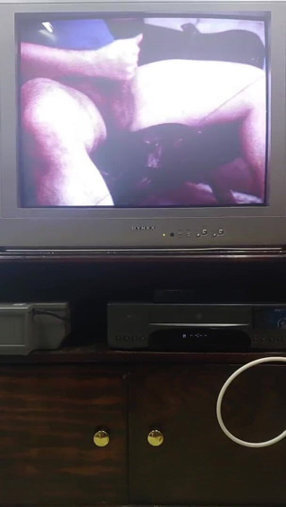 Au79: Masturbating on an Old TV but I Accidentally Bumped the...