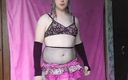 Kitty_Cross: Sissy dziwka białe ciało Duży Tyłek Duży Tyłek Sexy Crossdresser.