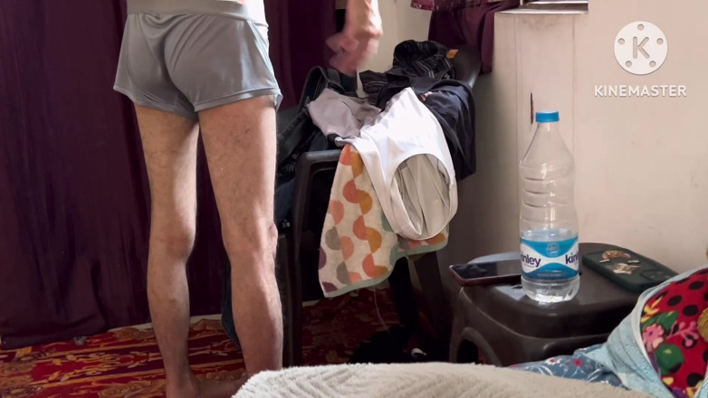 Desi__Panda: Wow Straight Friend First Time See Big Monster Cock