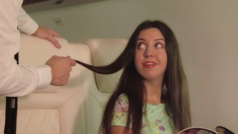 Falcon Al straight porn: 2 stewardessen neukten een teef hard in het vliegtuig