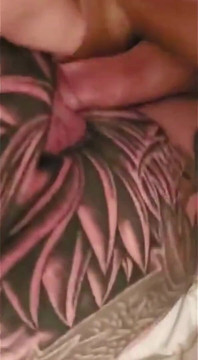 Asshole Tattoo, BJ, Getting Fucked Hard