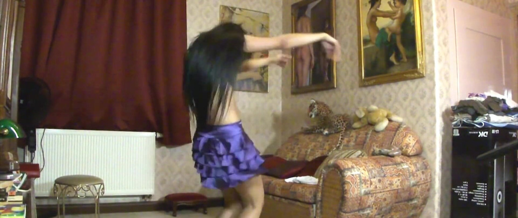 Asian Pussy Vision: Erotic dancing 2 scenes in 1 Part 9