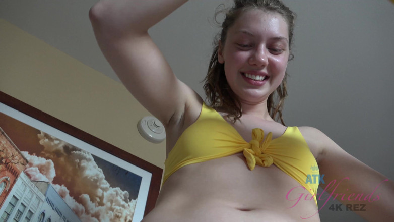 ATK Fans (Girlfriends): Elena is trying on a bathing suit, but before she...