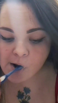 Brushing Teeth by Alison Sparks