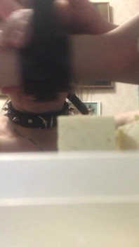 Cooking While Wearing a Collar and a Gag - Lovessie