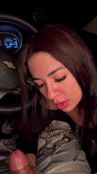 Wife Fucks Uber Driver and Makes Him Run 2 Times in Her Car While It's Raining
