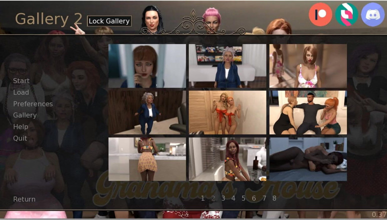 XXX Games Bunk: Grandma's House - Gameplay - Roleplay - Christmas 3some