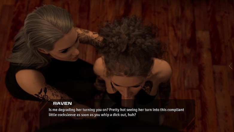 AVN Teller: Flytta kedjorna #15 - två goth -tatueringsartist delar en stor vit kuk