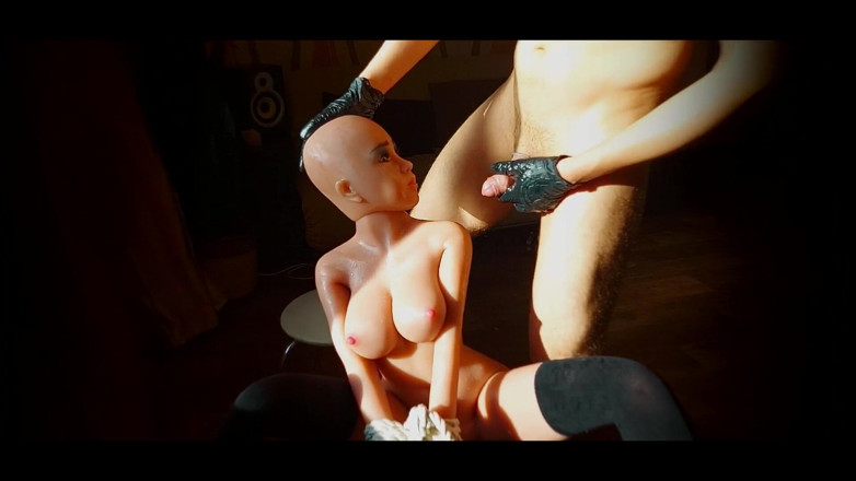 Brutaman: Sex game with doll, she gets slapped in the face...