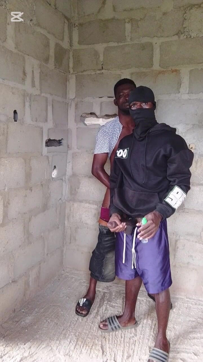 solomonnaija: Hot Threesome with Manly Guys